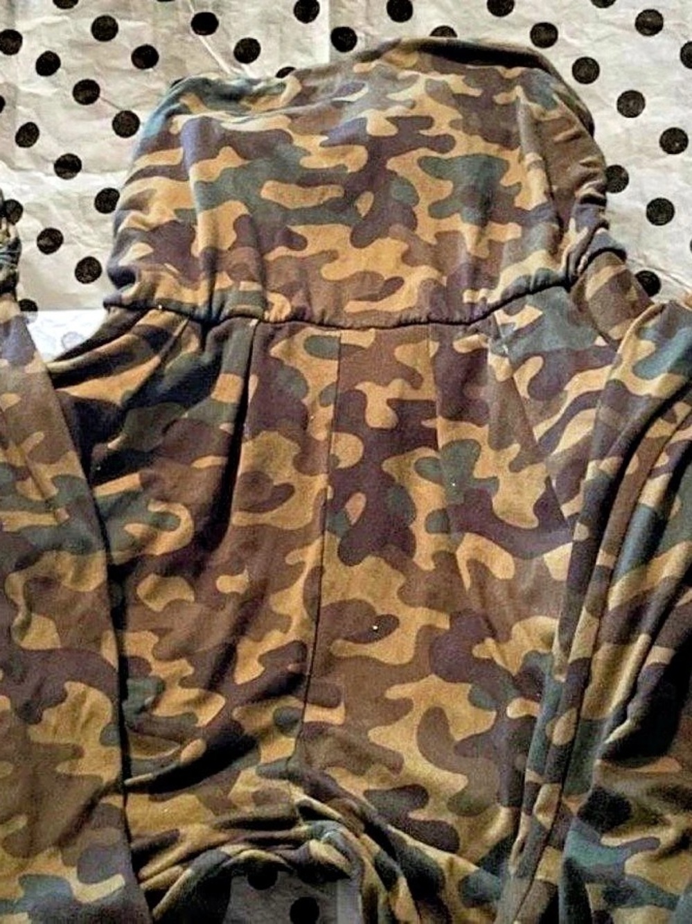 Popular Basics Women's Camo Utility Jacket Like New